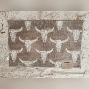 Wrangler Steer Head Bath Rug